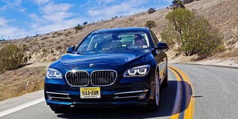 Top of the line BMW 7-series luxury comes at a price, $142,795 to be exact