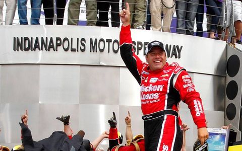 Ryan Newman won the Brickyard 400 from the pole at the Indianapolis Motor Speedway on Sunday.