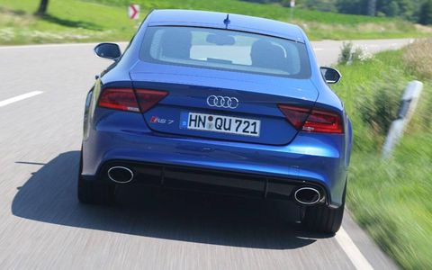 The RS7 applies the full hot-rod treatment to Audi&#8217;s A7 Sportback