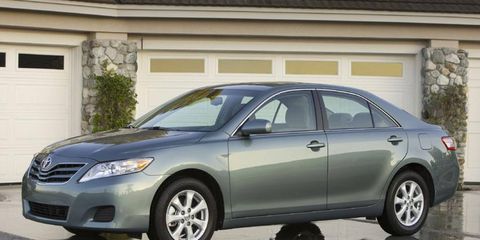 Driver's Log Gallery: 2010 Toyota Camry SE