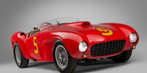 How much is this 1953 Ferrari 375 MM Spider by Pinin Farina worth? If you have to ask...