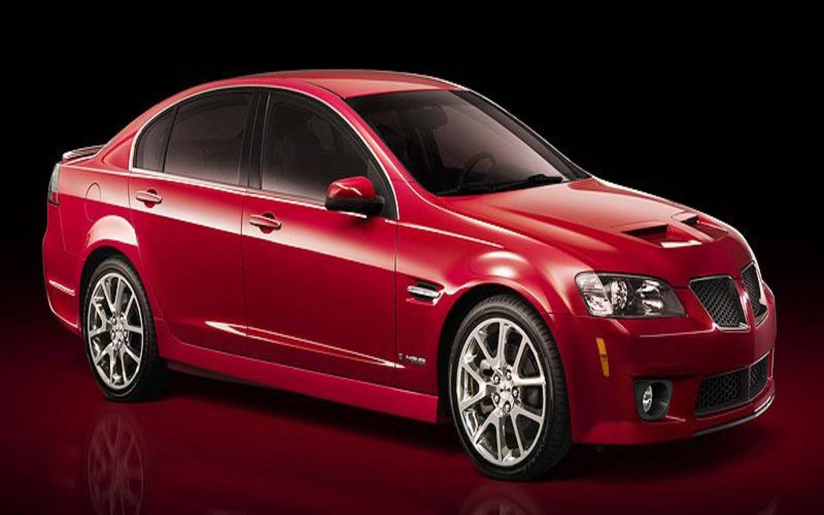 Pontiac G8 gets GXP treatment with 402-hp V8