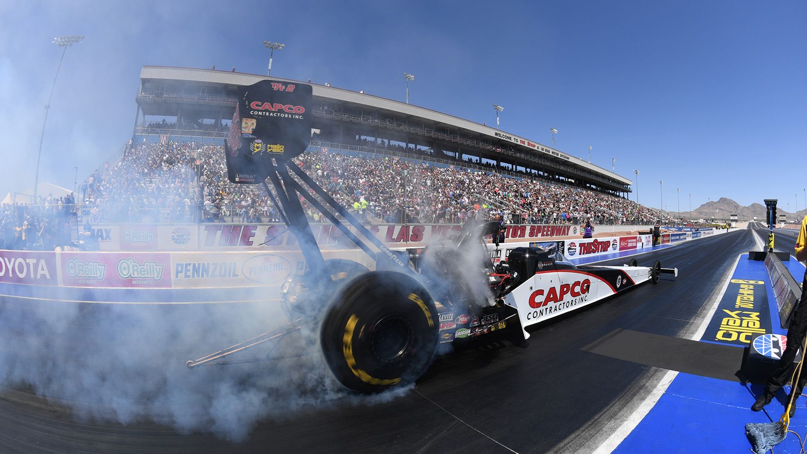 Complete Results NHRA FourWide Nationals in Las Vegas