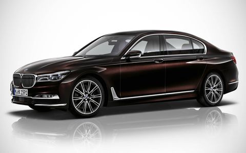 BMW Individual showcases exclusive materials in the 2016 7-series.