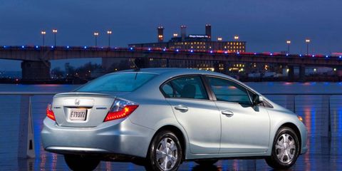 The 2012 Honda Civic Hybrid is a good option for drivers who don't want a vehicle that looks outwardly like a hybrid.