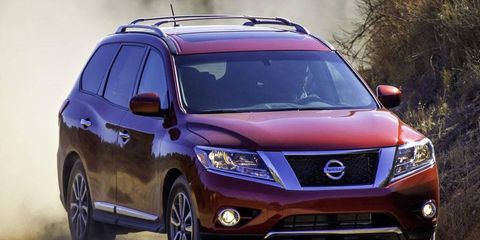 The 2013 Nissan Pathfinder goes on sale in October.