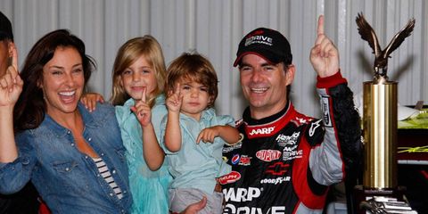 Sunday was a big day for the Gordon family at Pocono.