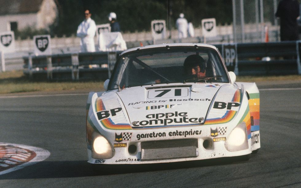 This 1980 Le Mans attempt brought to you by Apple Computer