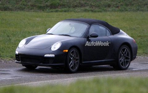 Spied: Porsche 911 Speedster
