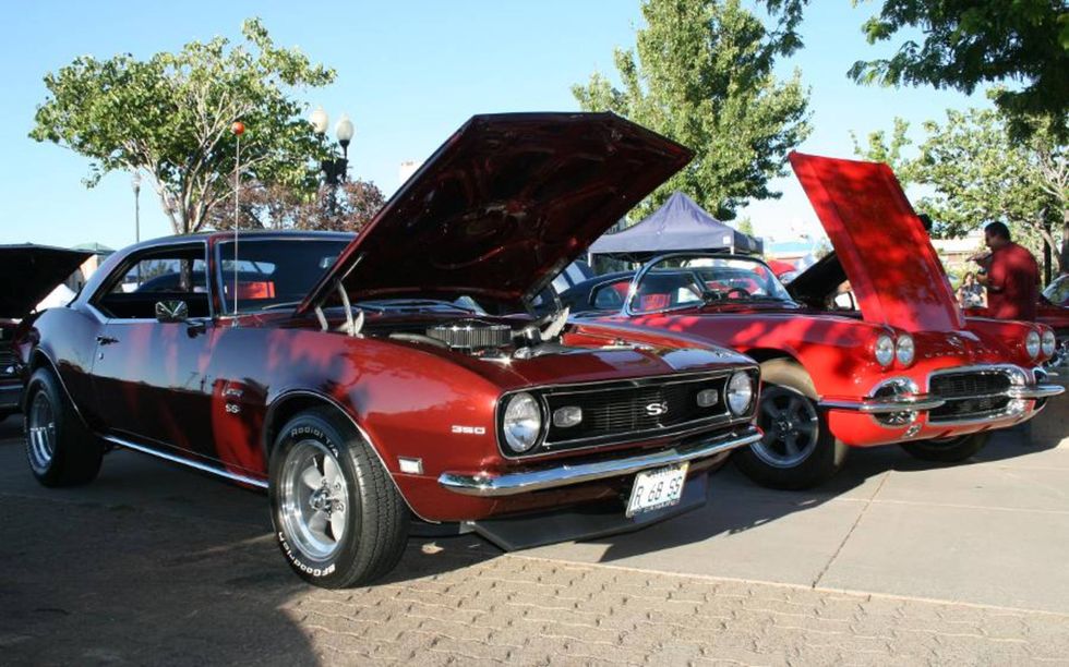 Muscle cars rumble during Hot August Nights
