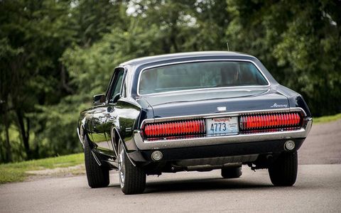 One of our favorites from last year, a Mercury Cougar.
