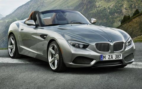 BMW says it took six weeks to create the Zagato roadster.