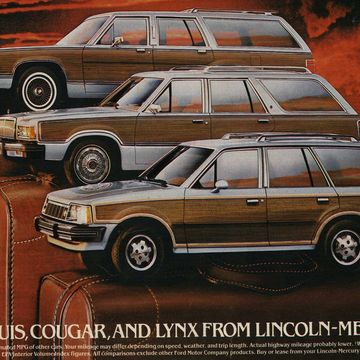 From back in the days when a single marque offered three completely different station wagons.