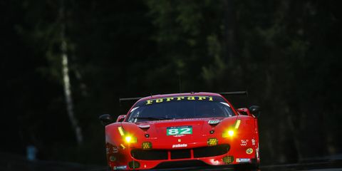 The No. 82 Risi Competizione Ferrari 488 team will complete the IMSA season after missing four races due to crash damage.