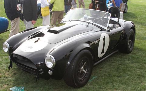 The first production Shelby Cobra.