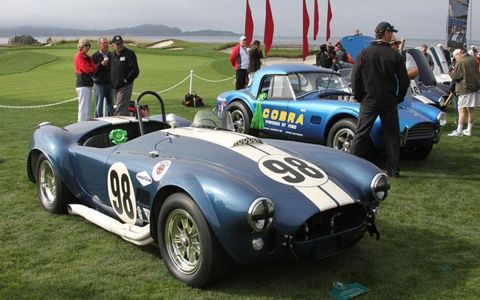 Another view of the Shelby Cobra class.
