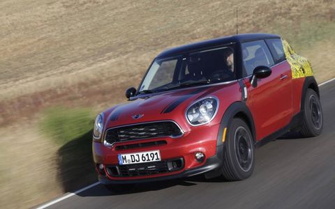 UNDERCOVER TEST DRIVE: MINI PACEMAN