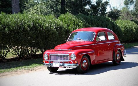 We saw this Volvo PV544 in 2011.