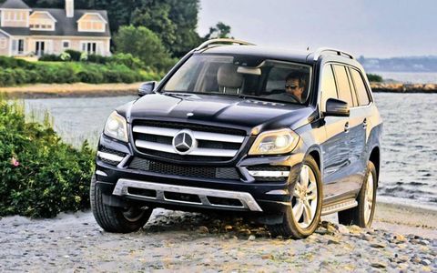 The new GL-class from Mercedes-Benz is a seven-passenger, luxurious, on- and off-roading SUV.
