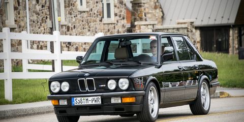 On the eve of the sixth generation of the M5, CAR magazine has rounded up all versions going back to the E28.
