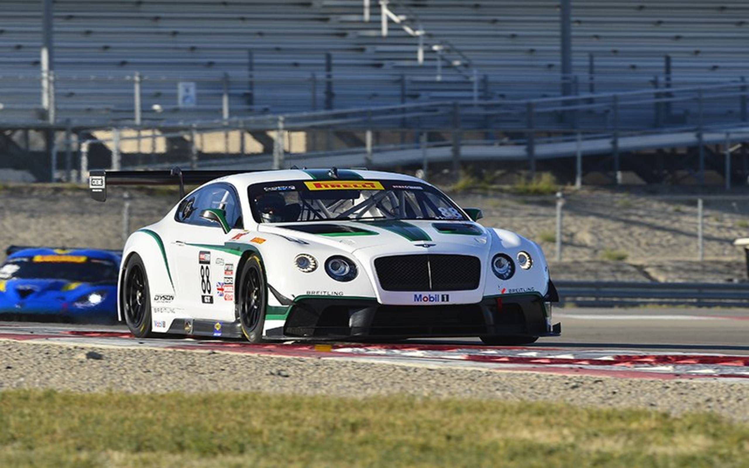 Guy Smith Bentley top Pirelli World Challenge GT field Friday at