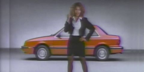 Half the people who test-drive the '89 Dodge Shadow will buy a Dodge Shadow!