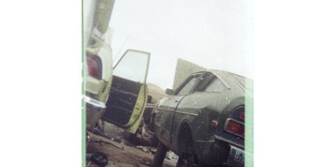 In the middle 1980s, California junkyards were full of worn-out Datsun B210 fastbacks like this one.
