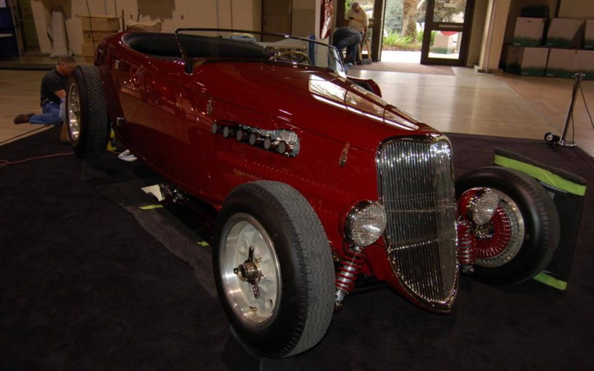 We get a glimpse of hot rod heaven at Grand National Roadster Show