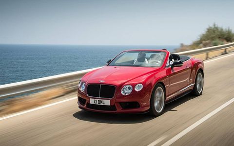 The Continental GT V8 S and GTC V8 S both go on sale in early 2014.