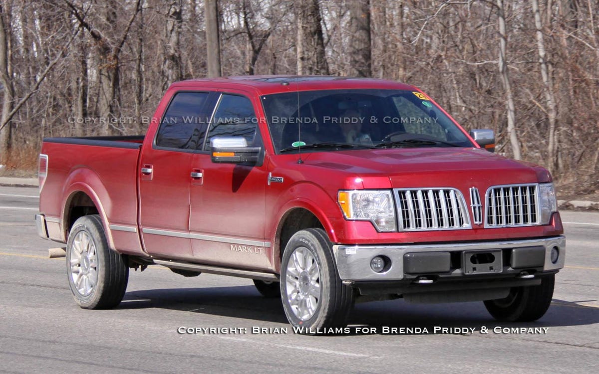 Spied Lincoln Mark LT lives for buyers in Mexico