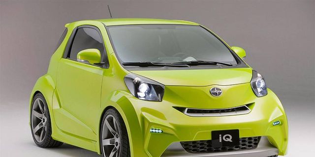 Scion's verion of the iQ was revealed in New York.