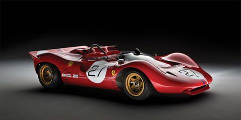 The 1967 Ferrari 330 P4 with chassis No. 0858.