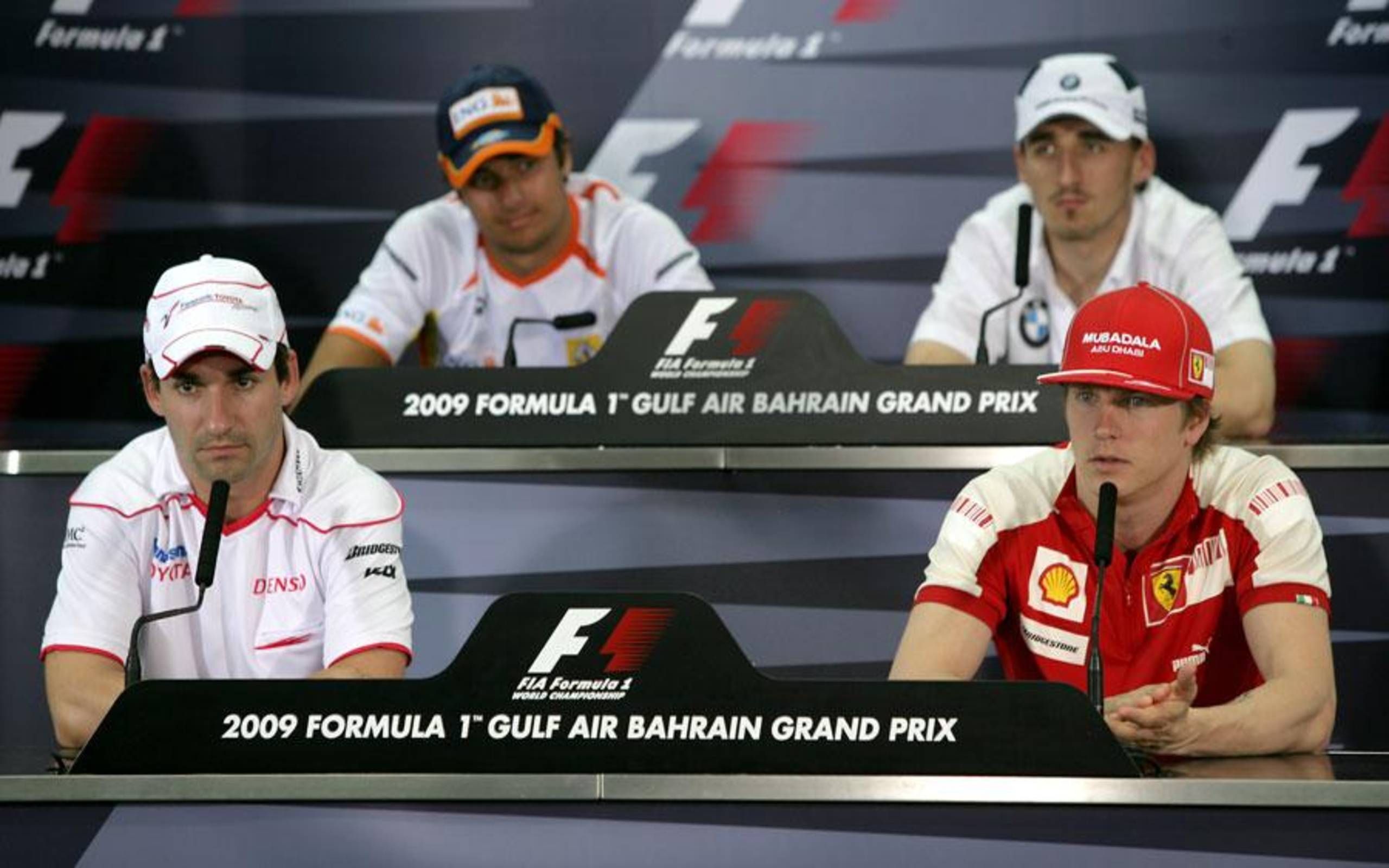 Formula One Bahrain Grand Prix press conference