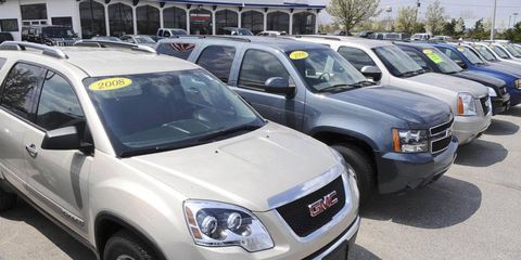 New cars are a tough sell, but used-car lots have been hopping as buyers look for affordable deals on wheels.