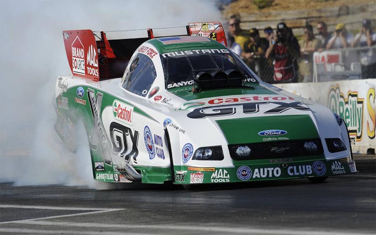 Ashley Force Hood tops NHRA leaders in Kansas