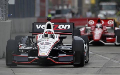 2012 IndyCar Grand Prix at Baltimore: Will Power leads Scott Dixon.