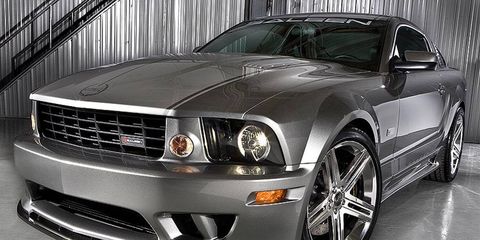 Saleen is known for fast Mustangs and performance parts.