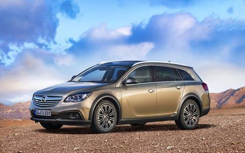 The Insignia Country Tourer pairs capable engines and all-wheel drive with the versatility of a wagon.