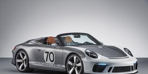 Porsche unveiled a new 911 Speedster Concept on the 70th anniversary of the original 356.