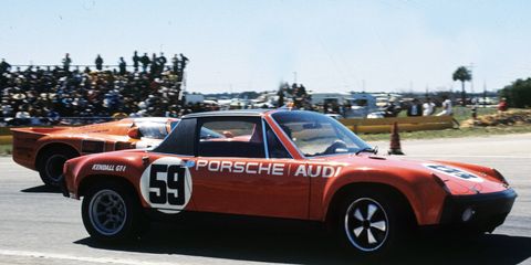 The Porsche 914 was a joint venture between Porsche and Volkswagen.