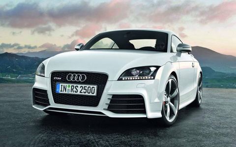 Audi has announced the TT RS will come to the United States. Look for it in showrooms about a year from now.