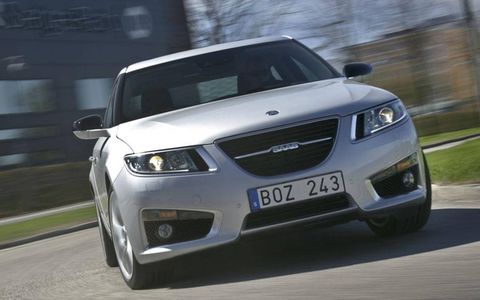 Paris Motor Show: 2011 Saab 9-5