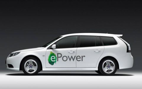 Paris Motor Show: Saab 9-3 ePower