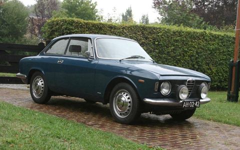 The 1964 Alfa Romeo Giulia Sprint GT -- proof that buying a car in Europe and shipping it back to America can work.
