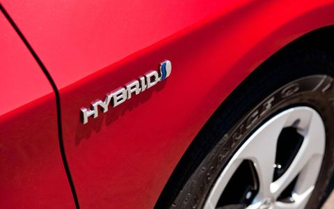 The hybrid 2012 Toyota Prius Four went through testing at Michigan International Speedway.