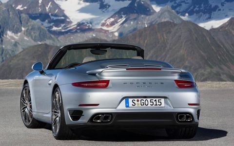 Porsche unveiled two turbo cabriolets ahead of the LA auto show. Pricing was not announced.