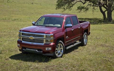 The 2014 Chevy Silverado High Country will cost $45,100.