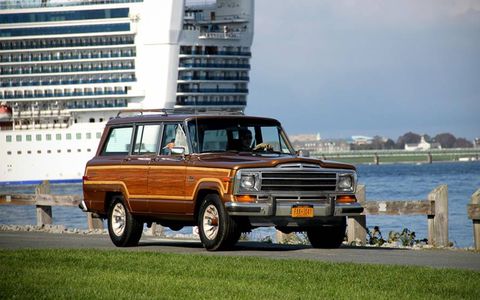 An excellent Jeep Grand Wagoneer that we saw at this event in 2011.