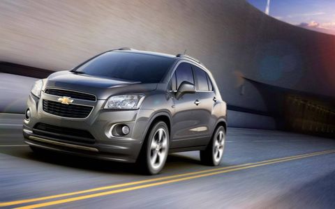 The Chevrolet Trax premiered at the Paris motor show Thursday.