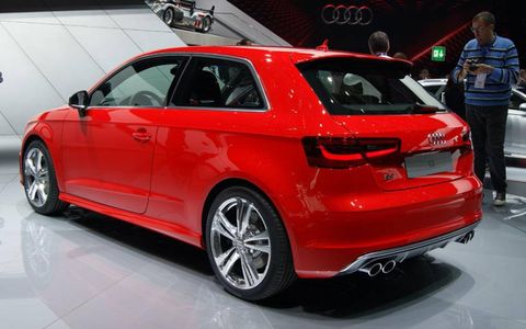 Audi unveiled the RS5 and A3 Sportback at Paris auto show.